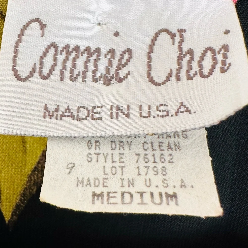 Vintage Connie Choi floral slip on lightweight midi dress - Picture 10 of 10